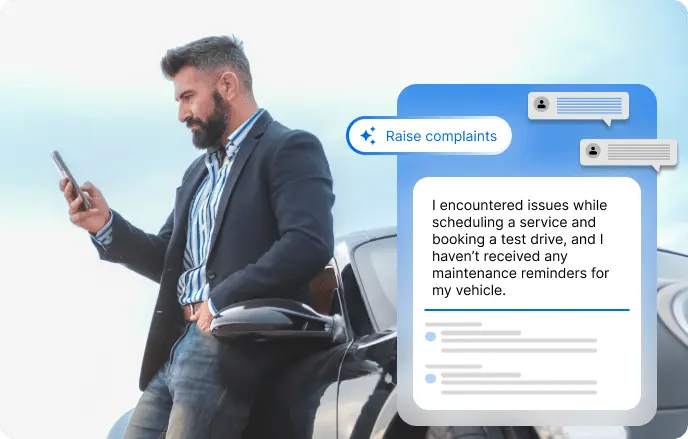 Illustration of complaint resolution system